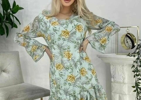 Платье летнее из шифона
