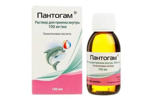 Пантогам, раствор для приема внутрь 100 мг/мл 100 мл