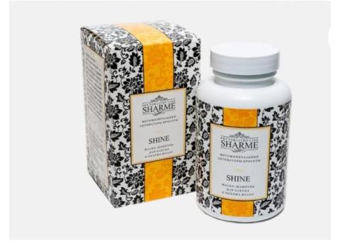 Sharme Shine маска шампунь для блеска и объема, 250 мл .