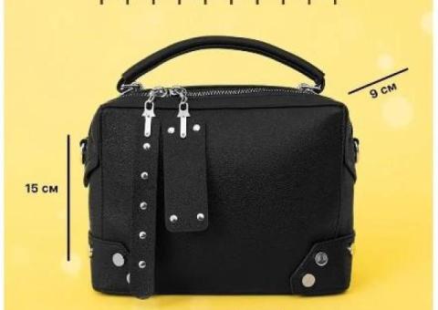 PIXI bags Сумка женская через плечо маленькая кожаная кросс боди.