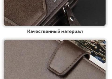 BAELLERRY Business Портмоне мужское, клатч, кошелек с ремешком на руку.