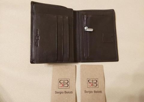 Портмоне мужское Sergio Belotti 1035 VT Genoa, тёмно-коричневый