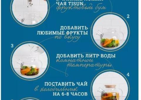 TiSun Подарочный набор чай листовой подарок маме подруге .