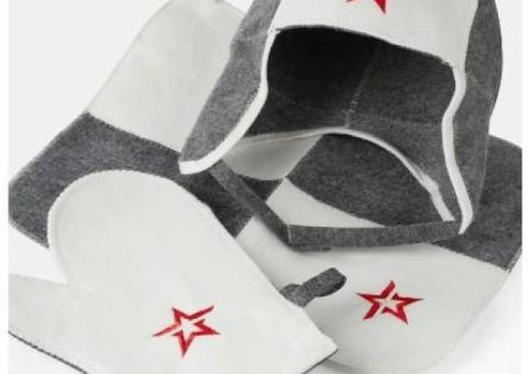 Россия Подарочный набор мужской для бани и сауны аксессуары.