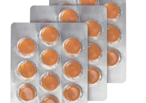 Леденцы для защиты организма от простуды Healthberry Ecodrops Curcumin, 30 шт.