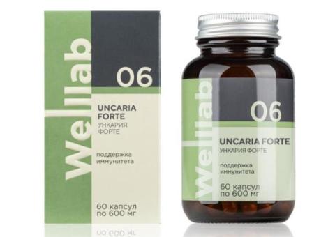УНКАРИЯ ФОРТЕ Welllab UNCARIA FORTE, 60 капсул.