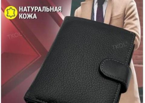 TKOL` Кошелек мужской из натуральной кожи 7в1 портмоне мужское.