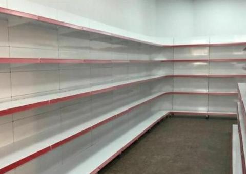 Cтеллаж пристенный высотой 1.90 м 25 пол/ 50 пол