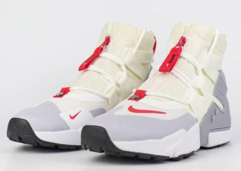 Кроссовки Nike Air Huarache Gripp L.Grey / Red