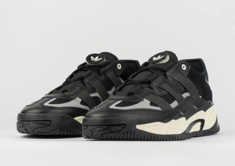 Кроссовки Adidas Niteball Black / White new