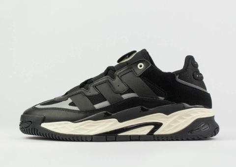 Кроссовки Adidas Niteball Black / White new