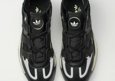Кроссовки Adidas Niteball Black / White new