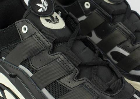 Кроссовки Adidas Niteball Black / White new